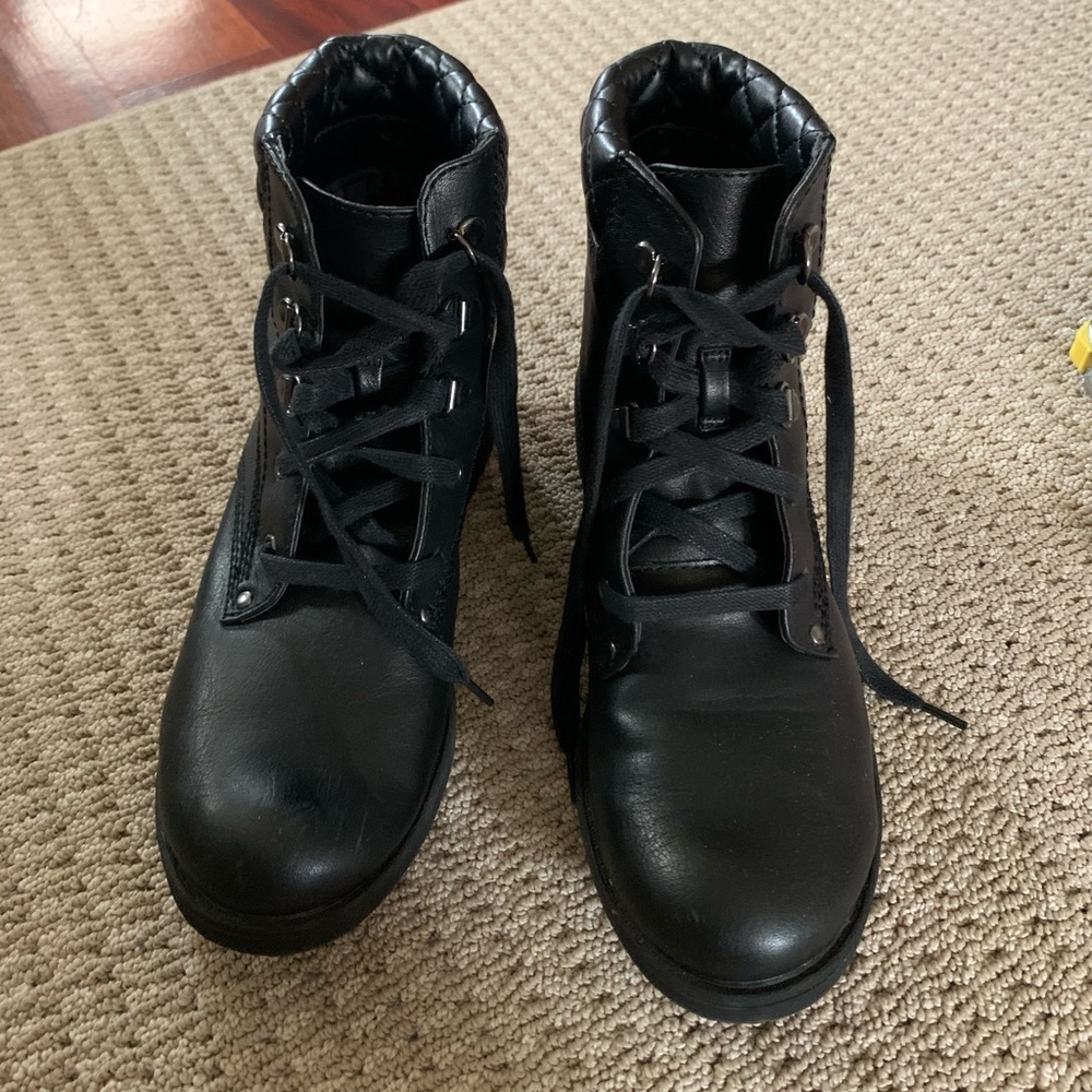 Steven Madden Lace-Up Boots